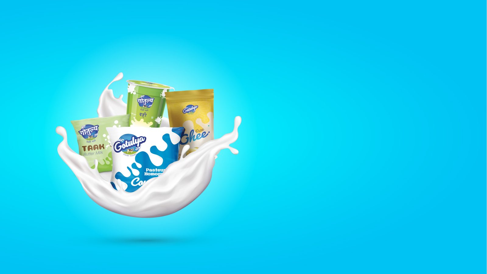 Gotulya Dairy Farms &mdash; FMCG & packaging identity and packaging by Easton Media.